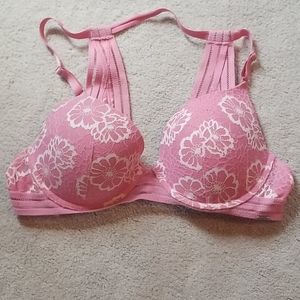 Victoria's Secret pink lace bra 36 C
